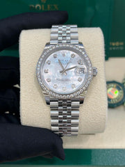 Rolex Moissanite Watch (First Copy)
