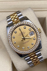 Rolex Moissanite Watch (First Copy)