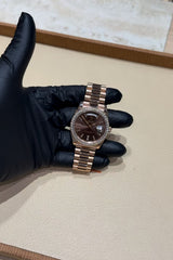Rolex Moissanite Watch (First Copy)