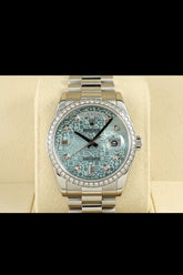 Rolex Moissanite Watch (First Copy)