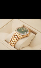 Rolex Moissanite Watch (First Copy)