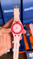 AP x Swatch Royal Pop Watch With Case & Strap