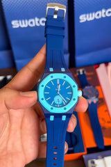 AP x Swatch Royal Pop Watch With Case & Strap - OCHO NEGRO (Copy)