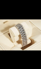 Rolex Moissanite Watch (First Copy)