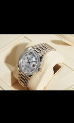 Rolex Moissanite Watch (First Copy)