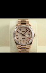 Rolex Moissanite Watch (First Copy)