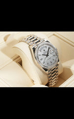 Rolex Moissanite Watch (First Copy)