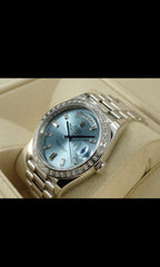 Rolex Moissanite Watch (First Copy)