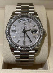 Rolex Moissanite Watch (First Copy)