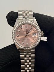 Rolex Moissanite Watch (First Copy)
