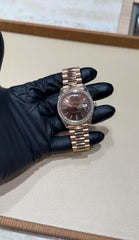 Rolex Moissanite Watch (First Copy)