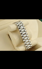 Rolex Moissanite Watch (First Copy)